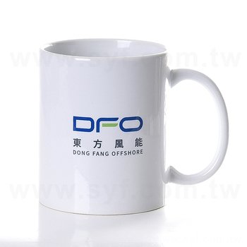 350ml馬克杯-全白半陶瓷馬克杯-可客製化印刷企業LOGO或宣傳標語(同59AA-0002)_0