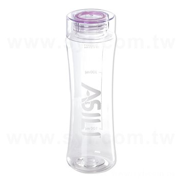 400ml透明塑膠水瓶-旋轉蓋曲線隨行杯_0