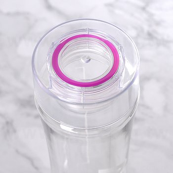 400ml透明塑膠水瓶-旋轉蓋曲線隨行杯_1