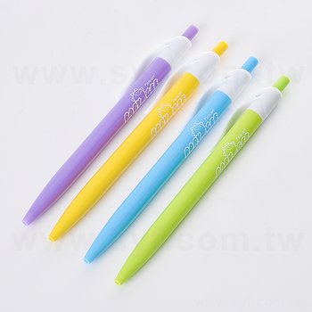 廣告筆-粉彩單色原子筆-五款筆桿可選禮品-採購客製印刷贈品筆_10