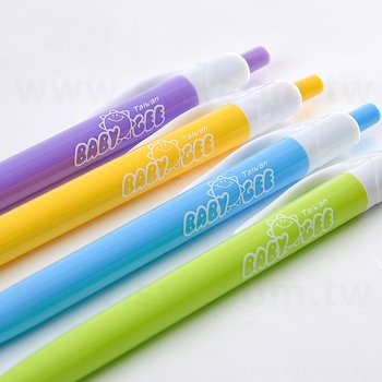 廣告筆-粉彩單色原子筆-五款筆桿可選禮品-採購客製印刷贈品筆_11