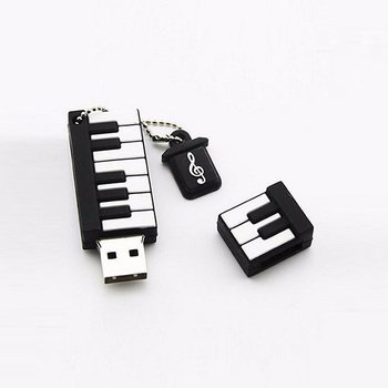 隨身碟-環保USB禮贈品-樂器鋼琴造型_0