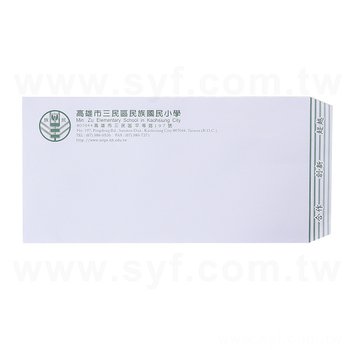 12K中式單色信封-100P模造紙信封-客製化信封-橫式信封印刷_0
