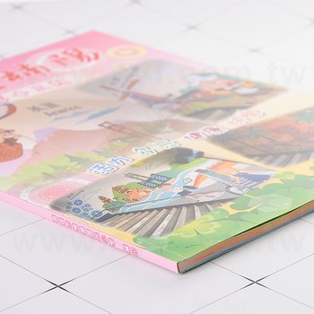200P銅西卡-雙面彩色印刷-A4膠裝書籍印刷校園期刊_3
