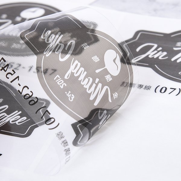 名片型透明貼紙印刷-彩色防水貼紙製作-客製化印刷可燙金燙銀貼紙_8