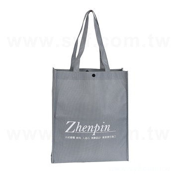 不織布環保購物袋-厚度80G-尺寸W30xH35xD10cm-單面單色可客製化印刷_0
