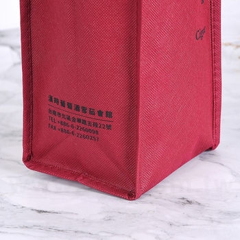 不織布環保袋-厚度80G-尺寸W11xH35.5xD11cm-單面單色可客製化印刷-推薦款_1