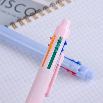 6色塑料筆桿多色筆-塑料筆桿-可印LOGO_3