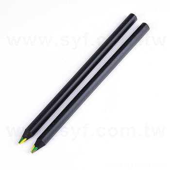 四色同芯彩色鉛筆-大三角黑木鉛筆-可印LOGO_0