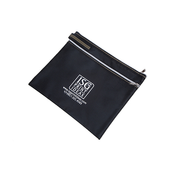 雙層拉鍊袋-牛津布材質W34xH28cm-單面單色印刷-可印LOGO_0