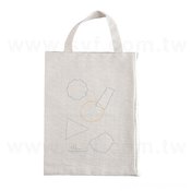 帆布購物袋-厚度12oz-W35xH25cm-單面彩色印刷-客製化帆布訂做