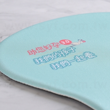 護腕滑鼠墊-乳膠造型滑鼠墊19x23x0.4cm-客製化logo印刷-企業機關-台北市政府_1