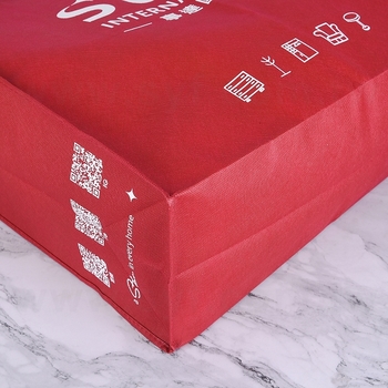 不織布環保購物袋-厚度80G-尺寸W50xH50xD20cm-四面單色可客製化印刷_4