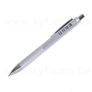 廣告筆-單色原子筆-四款鑽石筆桿可選-客製化印刷贈品筆_3
