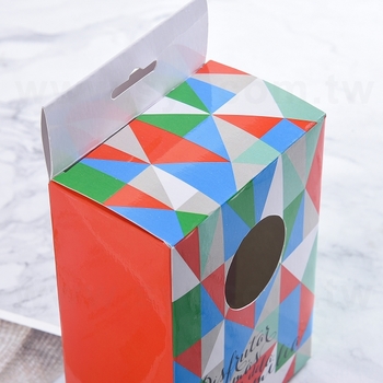 10x6x14cm(尺寸以下均一價)-插底式吊盒-325P鑽卡紙盒-客製化紙盒印刷_5