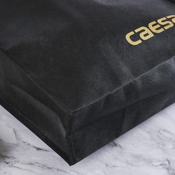 不織布購物袋-厚度80G-尺寸W30xH35xD10cm-單面單色印刷-工業製造-凱撒衛浴_1