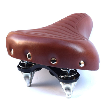 加寬舒適鉚釘設計款自行車坐墊-可印刷LOGO_1