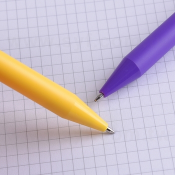 廣告筆-按壓式霧面塑膠筆管廣告筆-單色原子筆-客製化贈品筆_3