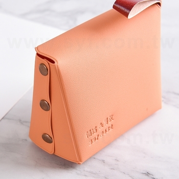 零錢包-PU+合成革提袋鈕扣錢包-可客製化印刷LOGO_6
