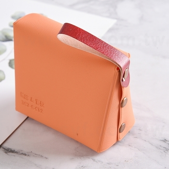 零錢包-PU+合成革提袋鈕扣錢包-可客製化印刷LOGO_7