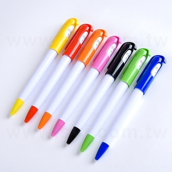廣告筆-按壓式卡通表情筆-單色原子筆-工廠客製化印刷贈品筆_0