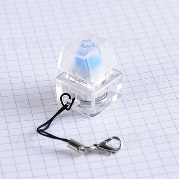 試軸器LED療癒小物-透明軸紓壓小物-附鑰匙扣-可印LOGO_2