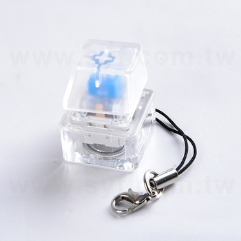 試軸器LED療癒小物-透明軸紓壓小物-附鑰匙扣-可印LOGO_0