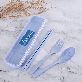 小麥桔梗餐具3件組-筷.叉.匙-附小麥收納盒_3