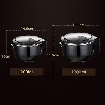 900ml/1200ml 304不鏽鋼碗-帶蓋大容量可濾水泡麵碗_6