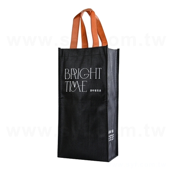 不織布購物袋-厚度80G-尺寸W17.5XH35.5XD11.5公分-雙面單色印刷_0