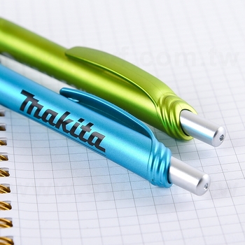 廣告筆-按壓式塑膠筆管禮品-單色原子筆-客製化印刷贈品筆_3