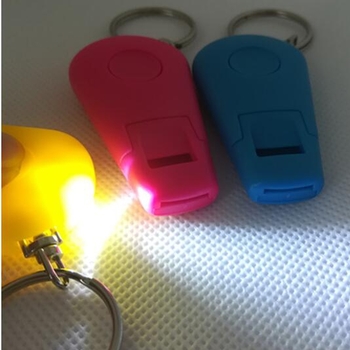 LED手電筒鑰匙圈/哨子功能_2