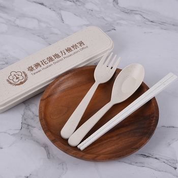 小麥桔梗餐具3件組-筷.叉.匙-附小麥收納盒_3