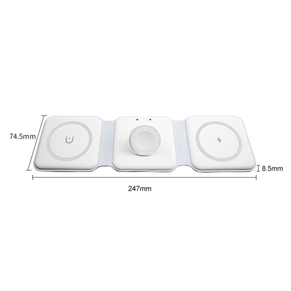 三合一折疊無線充電器_4