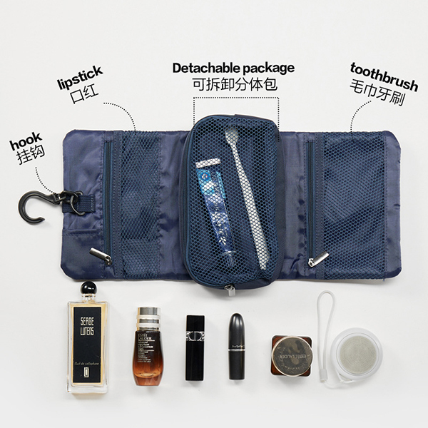 牛津布掛勾摺疊盥洗包-旅行收納袋_9