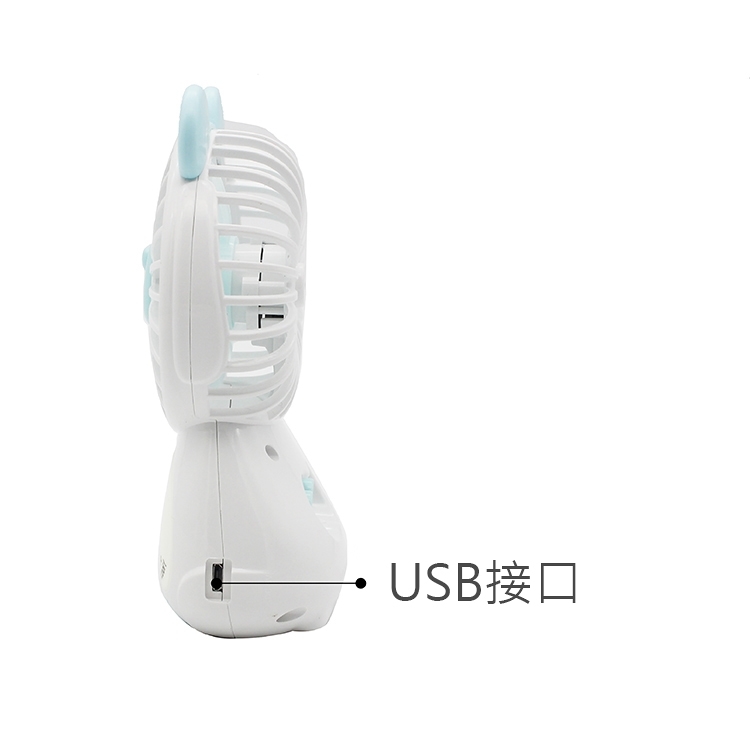 小熊造型手機支架夜燈風扇_6