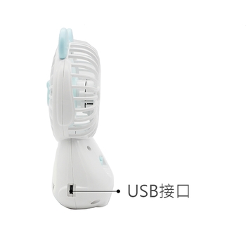 小熊造型手機支架夜燈風扇_5