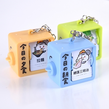 翻翻動畫機鑰匙圈-客製20組彩色印刷膠片_0