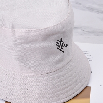 雙面可戴漁夫帽-LOGO雙面單色印刷_4