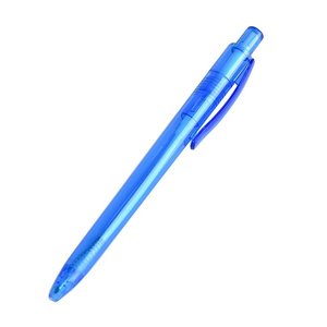 廣告筆-按壓式半透明筆管推薦禮品-單色原子筆-客製化採購贈品筆