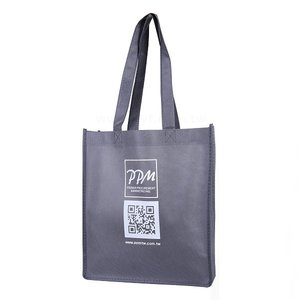 不織布環保購物袋-厚度80G-尺寸W28xH31xD10cm-雙面單色印刷(共版)