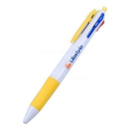 廣告筆-三色筆芯禮品-多色原子筆採購訂製贈品筆