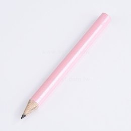 鉛筆-原木環保禮品-短筆桿印刷兩邊切頭廣告筆- 採購批發製作贈品筆