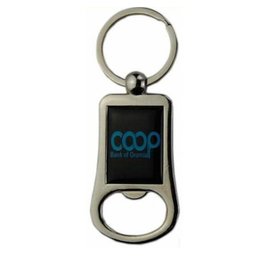 鋅合金鑰匙圈開瓶器-可客製化印刷LOGO