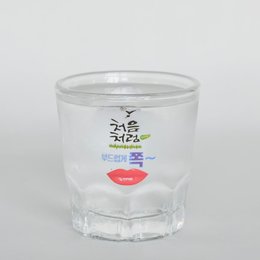 100ml迷你雙層玻璃酒杯-可客製化印刷企業LOGO