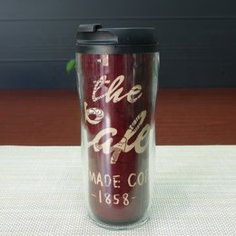 杯底防滑溫度塑膠變色咖啡杯-可客製化印刷LOGO