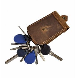 皮革鑰匙圈-鑰匙包款