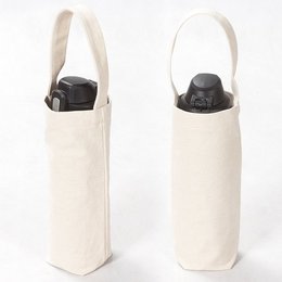 水壺提袋-本白帆布-單面單色印刷