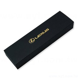 精品質感禮品筆盒-包裝盒內附筆夾-可客製化加印LOGO