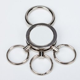 3個環金屬鑰匙圈